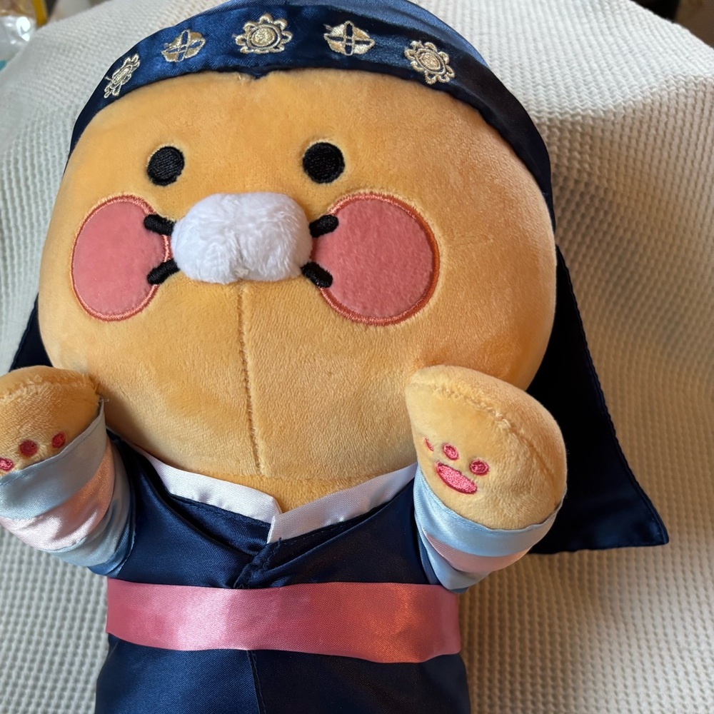Kakao Friends Choonsik Pet Cat Korean Limited Edition Plush